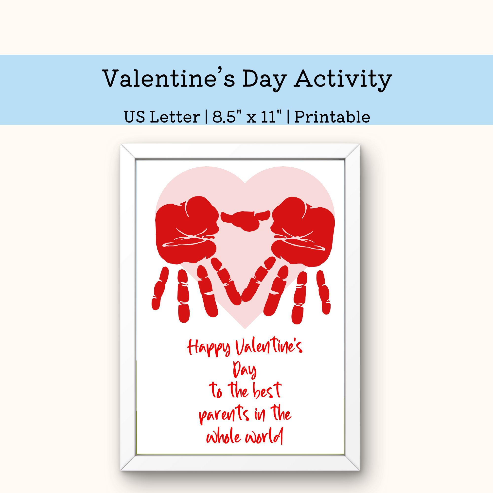 Heart Valentine activity