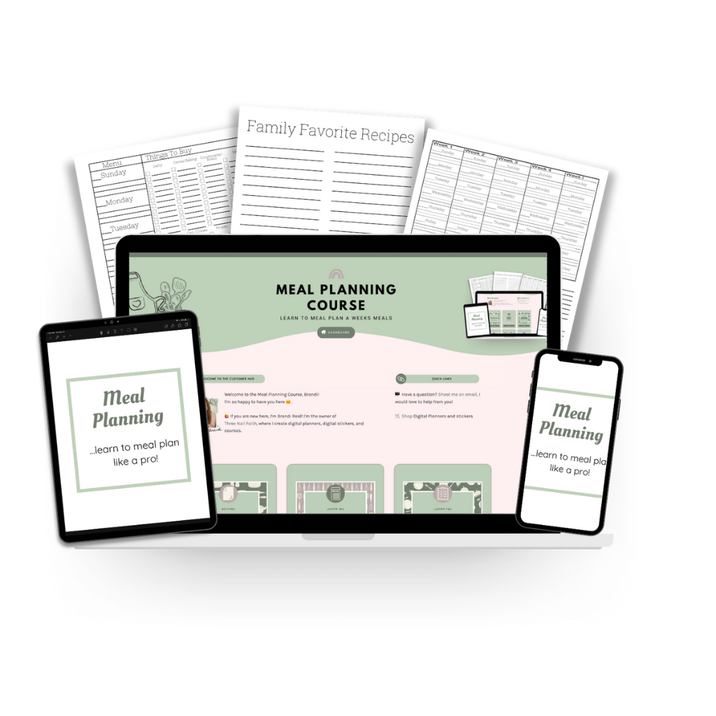 Meal Planning Course