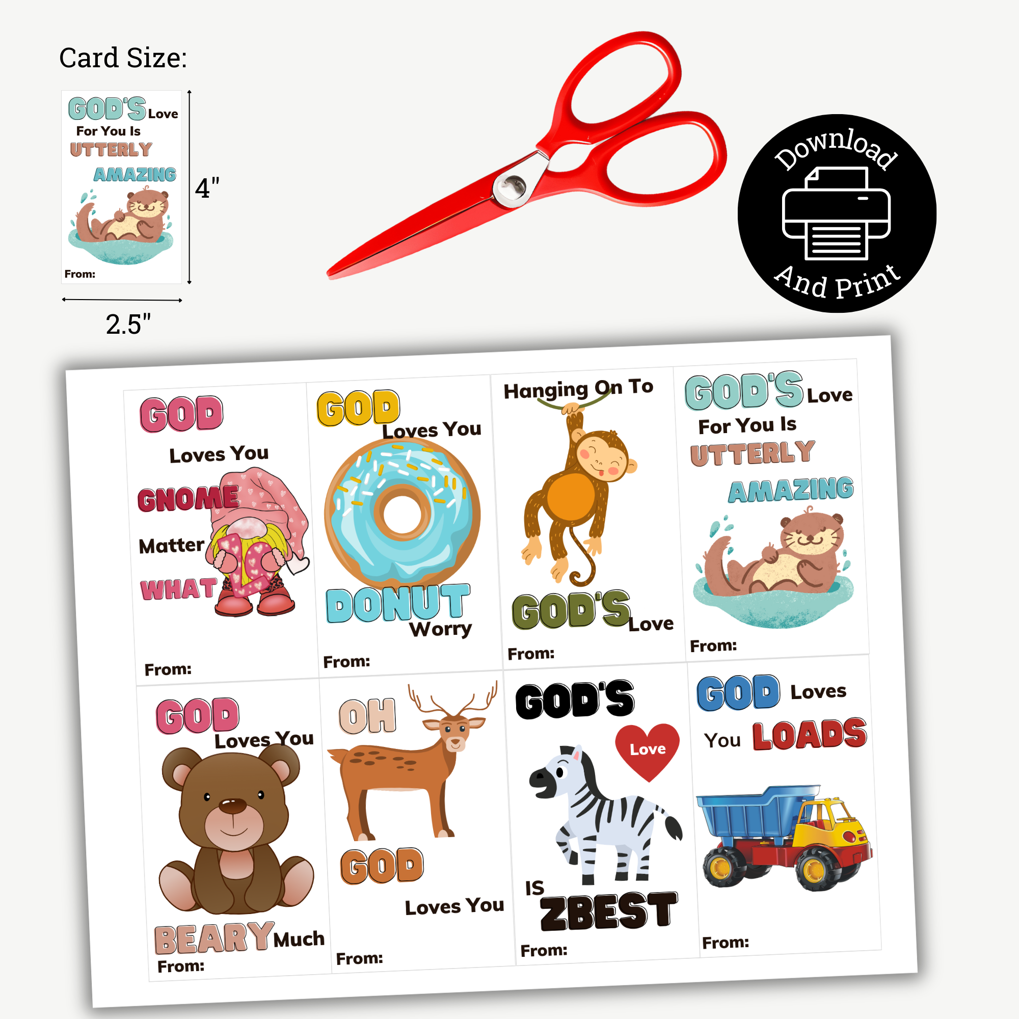 Christian Faith Valentine Card