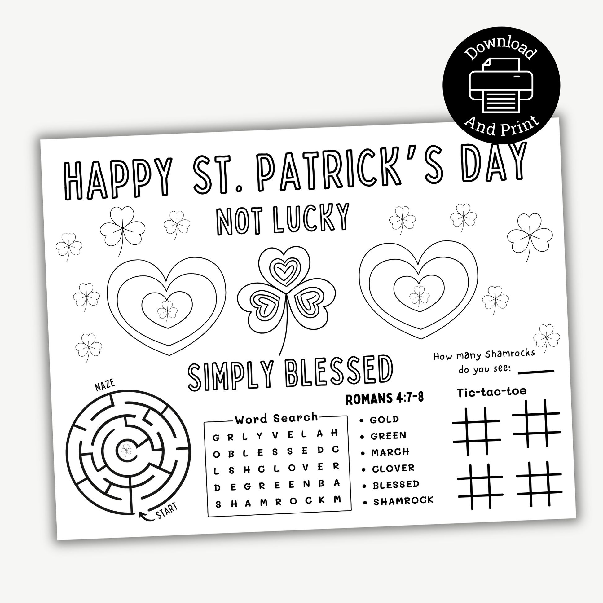 download and print at home