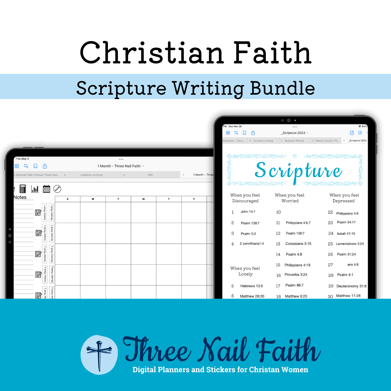 Free Scripture Writing Bundle