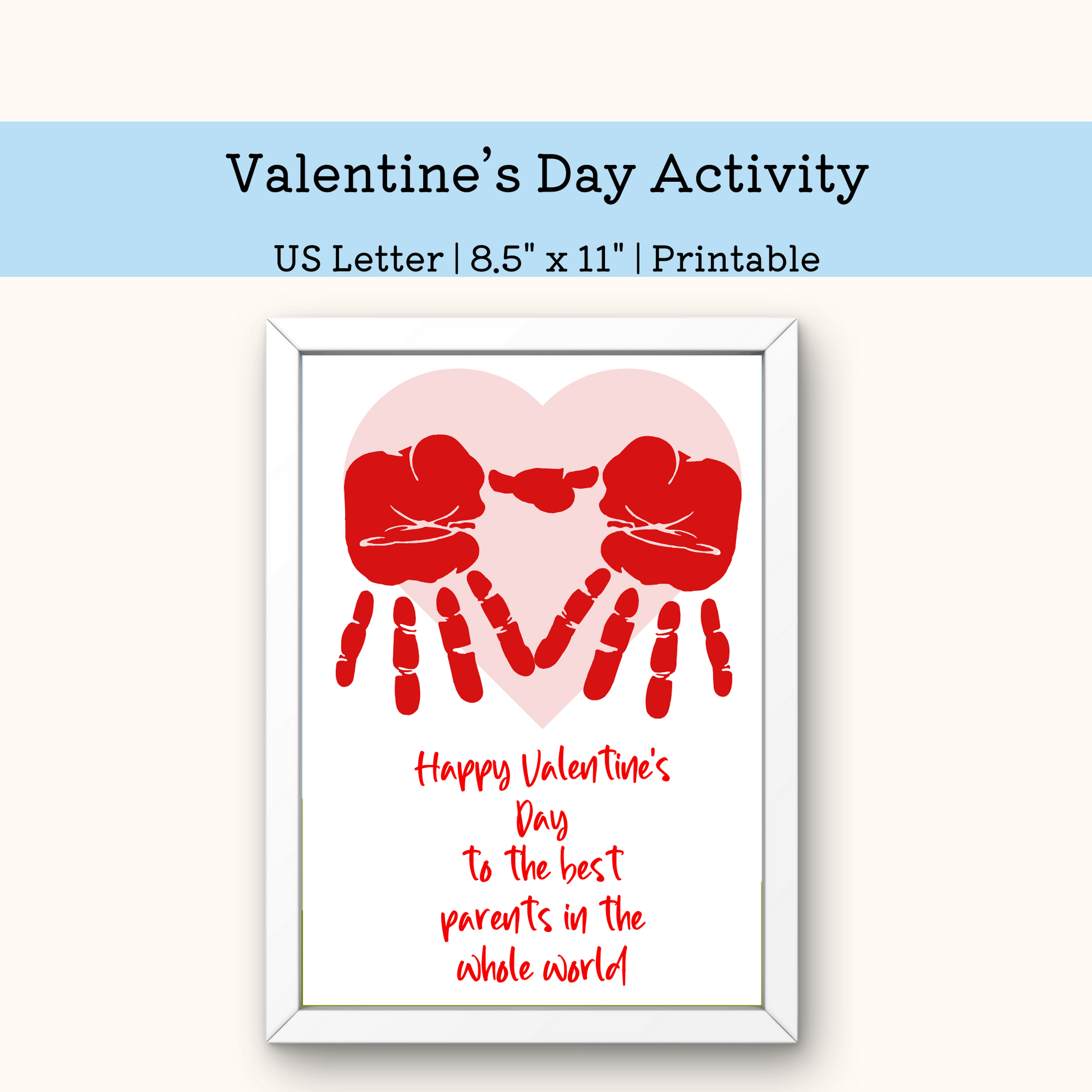 Heart Valentine activity