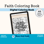 Faith Digital Coloring Book