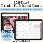 2026 Digital Christian Faith Planner