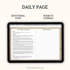 daily page of Creating More Kindness 30-Day Digital Devotional Journal