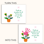 take the blank image and add your childs handprint to create a special keepsake