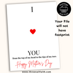 Your print will not have the footprints you will add them