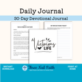 This is a printable 30 Day Devotional on the topic of A Victorious Life