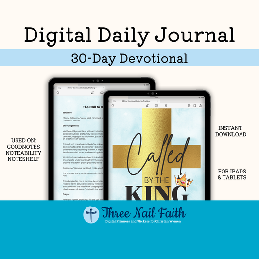 Called By The King 30-Day Daily Devotional Journal