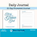 Glory in the Grace of God Printable 21 Journal & Prayer Prompts