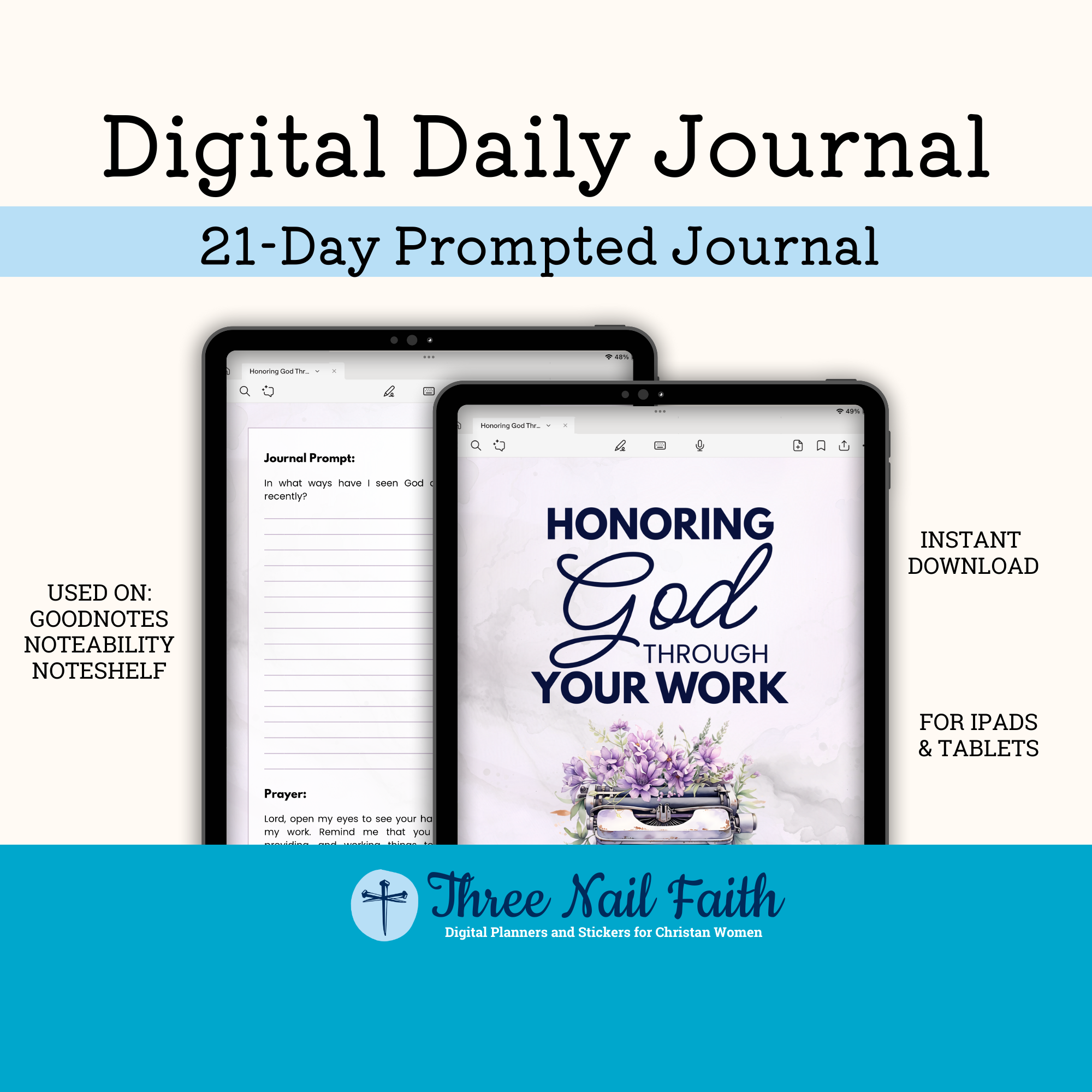 Honoring God Through Your Work made to work on tablets and ipads