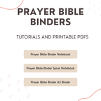 Tutorials on how to make a PrayerBible Binder