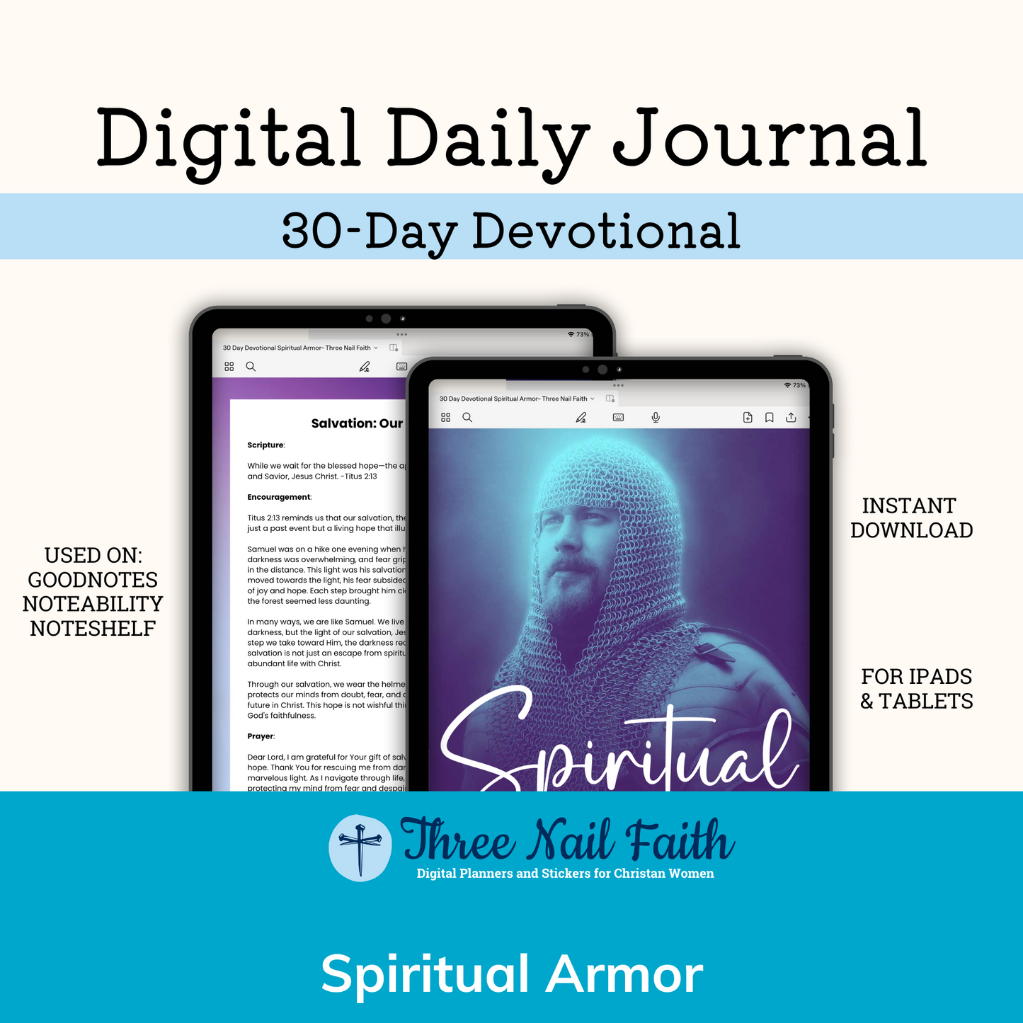 Spiritual armor digital devotional 30 day devotional