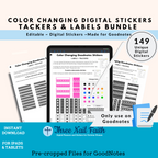 Color Changing Digital Sticker - Labels and Trackers