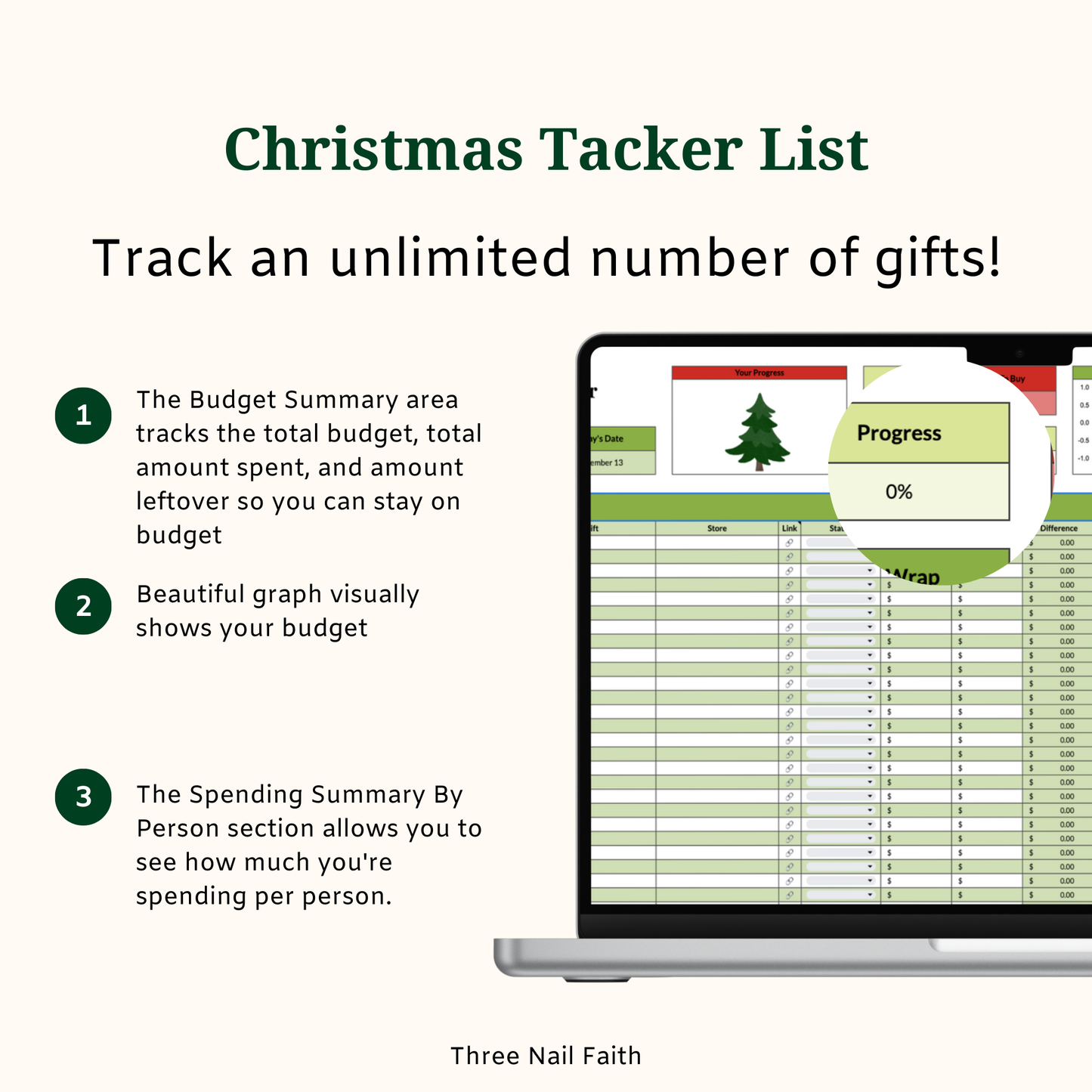 christmas tracker list 