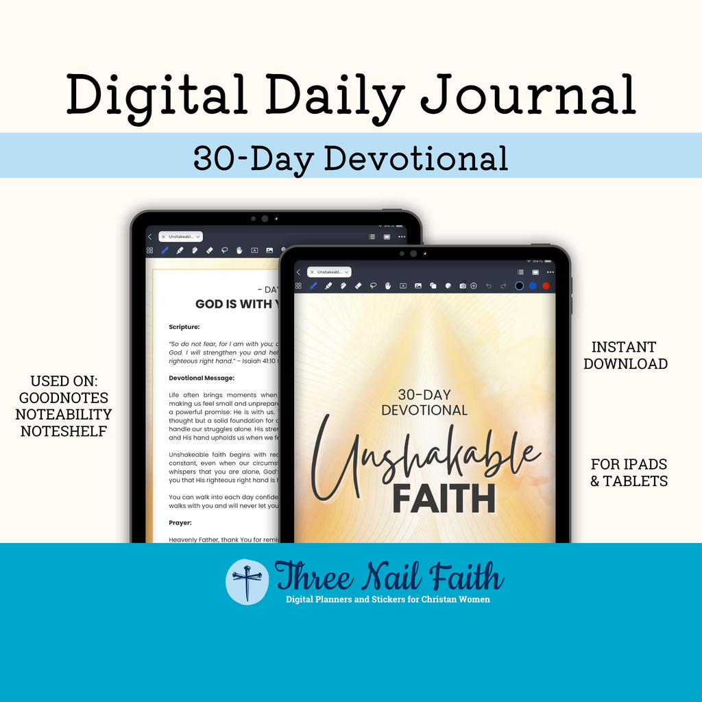 unshakeable faith digital devotional
