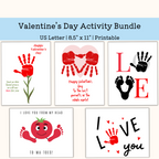 Valentine Handprint bundle
