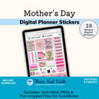 Mothers day digital sticker kit with 38 Digital stickers