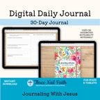Journaling with Jesus 30 Day Digital Journal