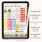 Christian Faith Digital sticker set on the theme of dogs