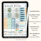 Cute digital stickers to decorate your digital planner
