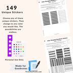 Color Changing Digital Sticker - Labels and Trackers