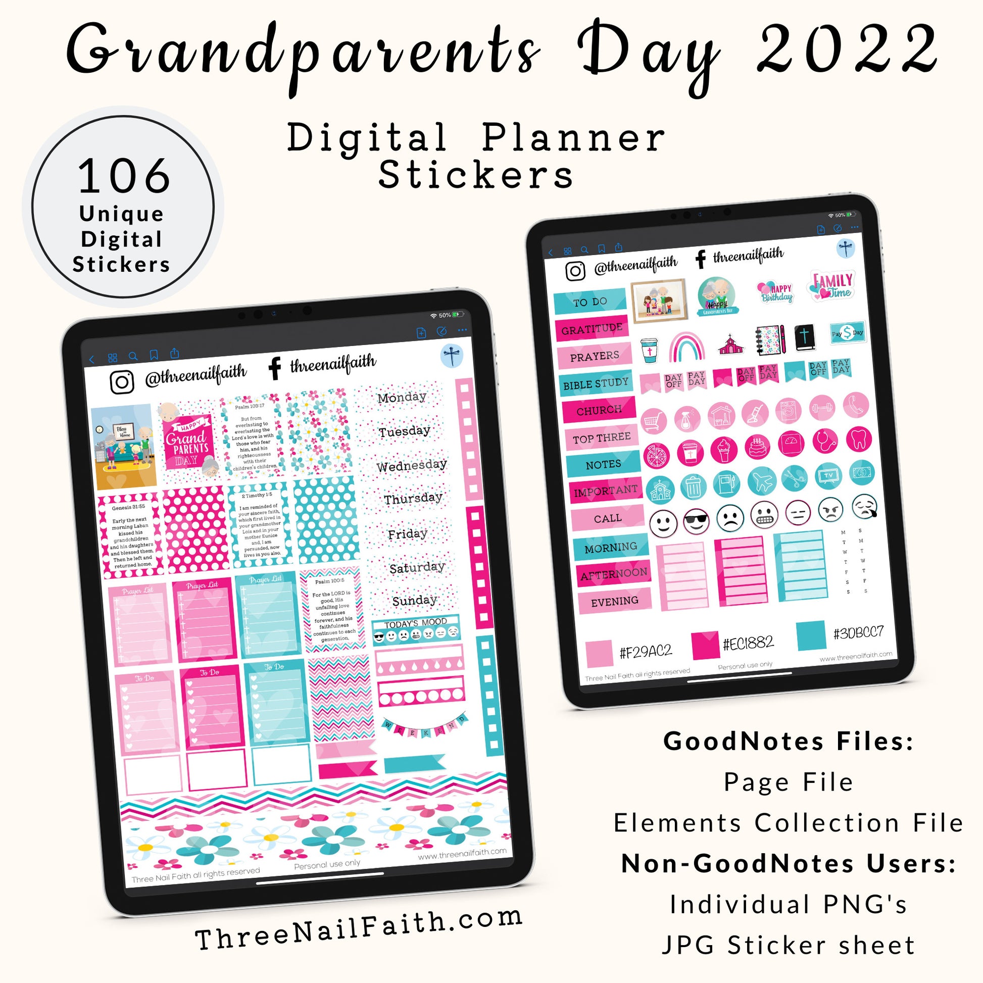 grandparent digital sticker