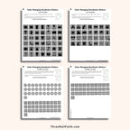 Color Changing Digital Sticker - Icons