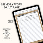 7 Day Scripture Memory Verse Digital Journal, Isaiah 40:31 You Can Still Hope in God