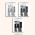 Color Changing Digital Sticker - Shapes