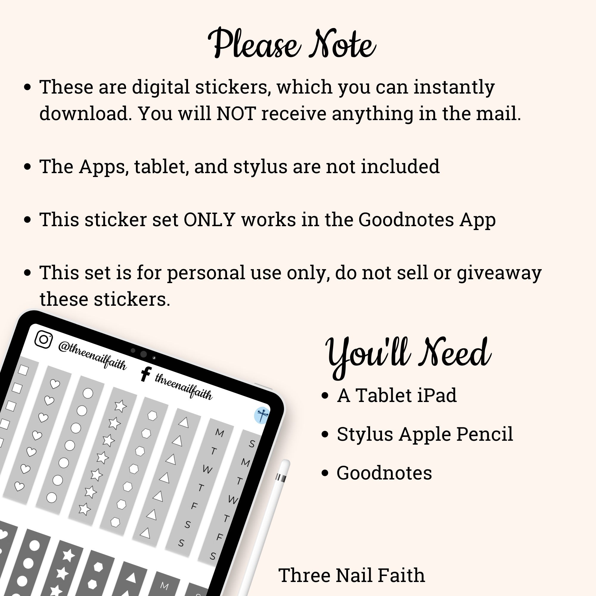 What you will need to use this product