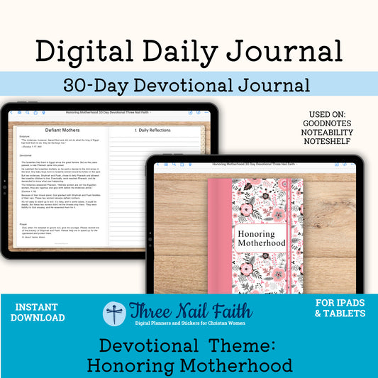 Honoring Motherhood 30-Day Devotional Journal