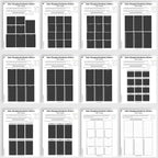 showing 12 different color changing sticker sheetsColor Changing Digital Sticker - Mega Bundle